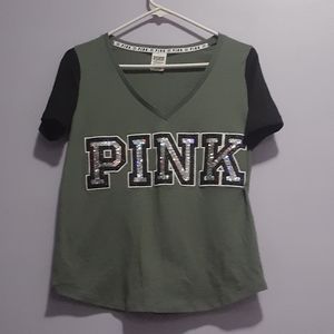 3 for $25💯 Army Green Pink Top